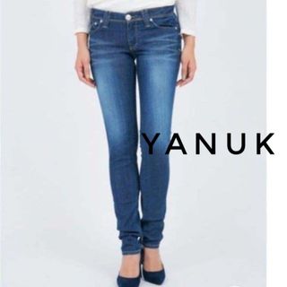 YANUK - YANUK ヤヌーク デニムパンツ 24(S位) 白系 【古着】【中古