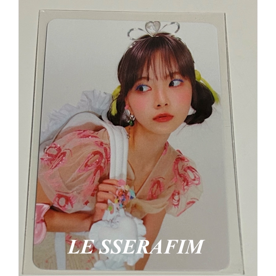 ルセラフィム ウンチェ アメリカ ツアー 入場限定 zone トレカ ル