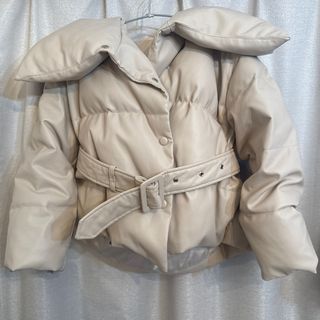 Her lip to - Herlipto Lace shell belted down jacket Sの通販 by