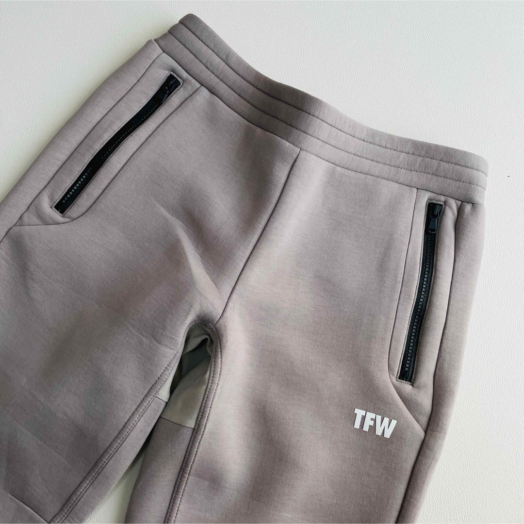 6737【美品】TFW49 ボンディングパンツ スウェット ジョガーパンツの