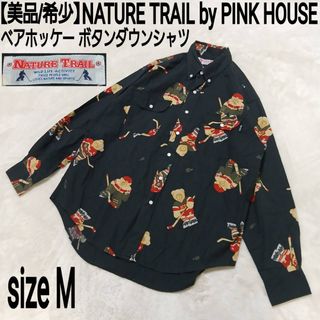 PINK HOUSE - powder BIG下迫秀樹パウダービッグ長袖シャツ ワシ柄の