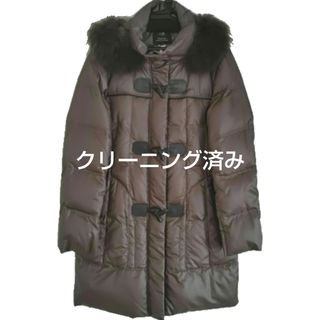 23区 - 23区 オンワード樫山 ダウンコート 襟ラクーンファー XS 茶