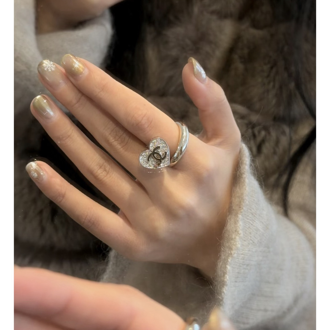 CHANEL - 最終値下げ！新品未使用 シャネル リング CCロゴ ハート 26P