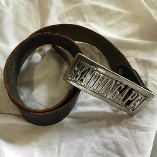 A BATHING APE（ベルト）のフリマアイテム一覧