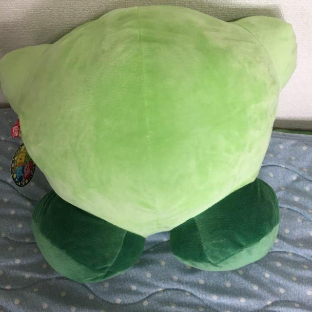 星のカービィ BIGぬいぐるみ グリーンの通販 by NIKO's shop｜ラクマ