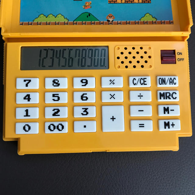 電卓☆スーパーマリオブラザーズ☆レア物の通販 by みいぽ's shop｜ラクマ