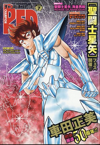 超レア!!チャンピオンRED 星矢 豪華着せ替えカバー 永久保存版