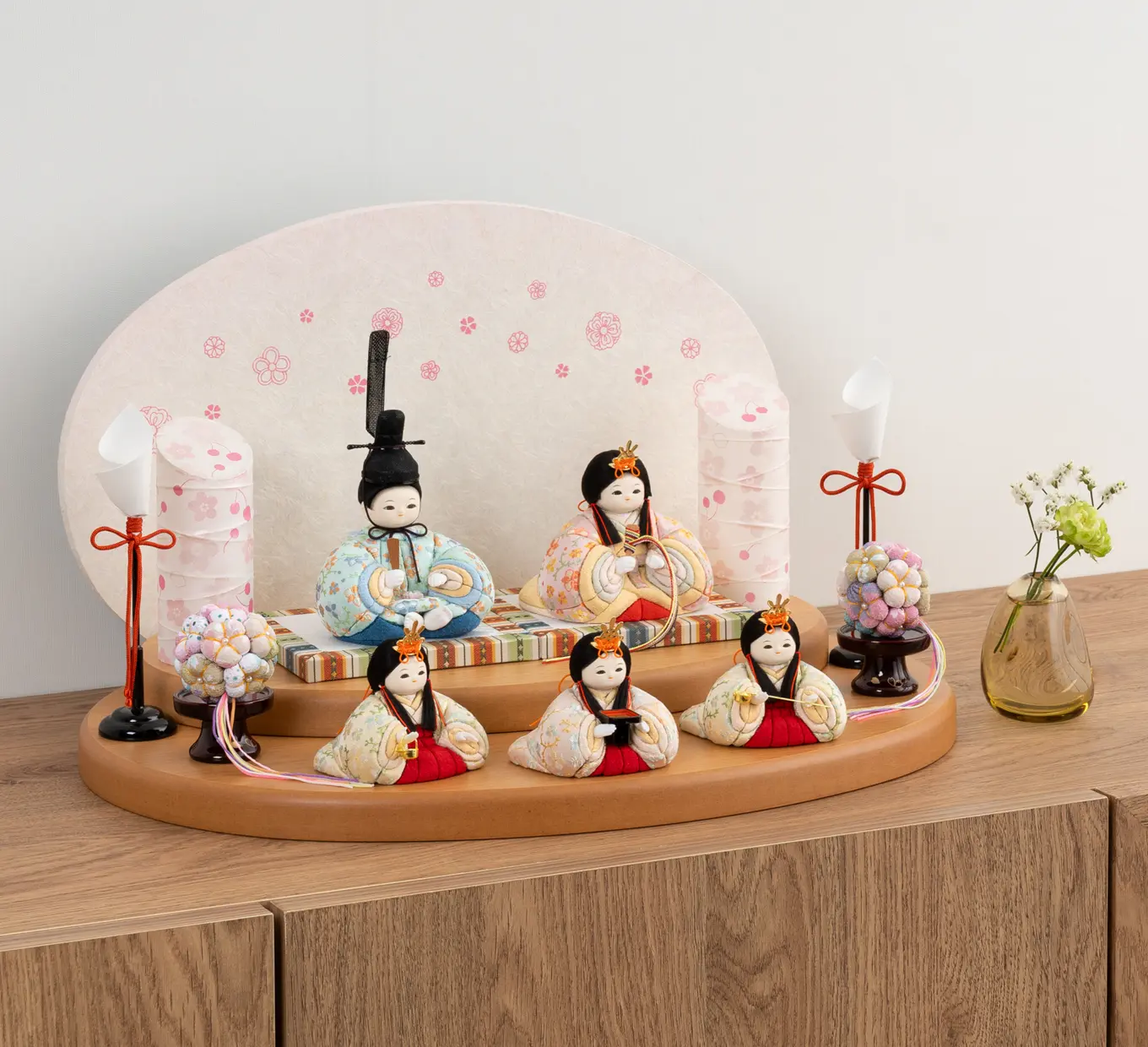 雛人形「15cm木製燭台（WEB限定）」｜雛人形の通販 ふらここ