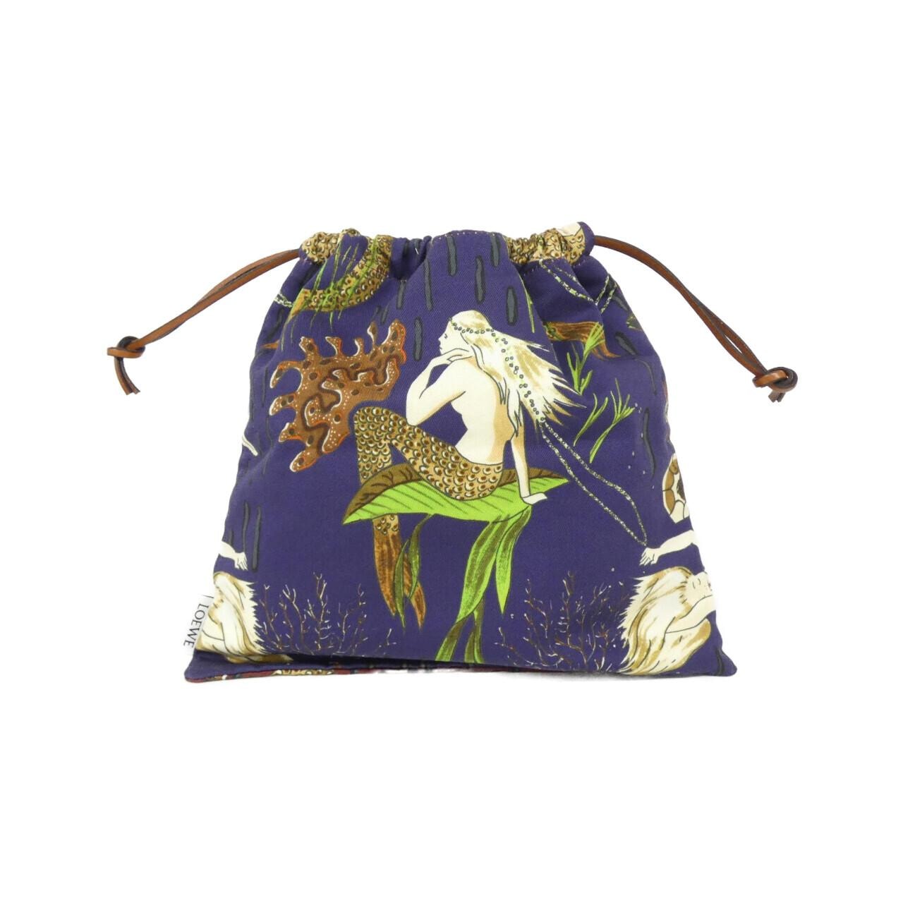 コメ兵｜ロエベ パウラ ドロー ストリング ポーチ C822057X02 ポーチ