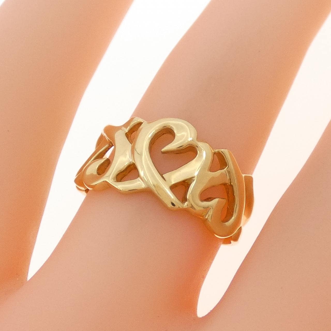 コメ兵｜ティファニー トリプルラビングハート リング｜ティファニー