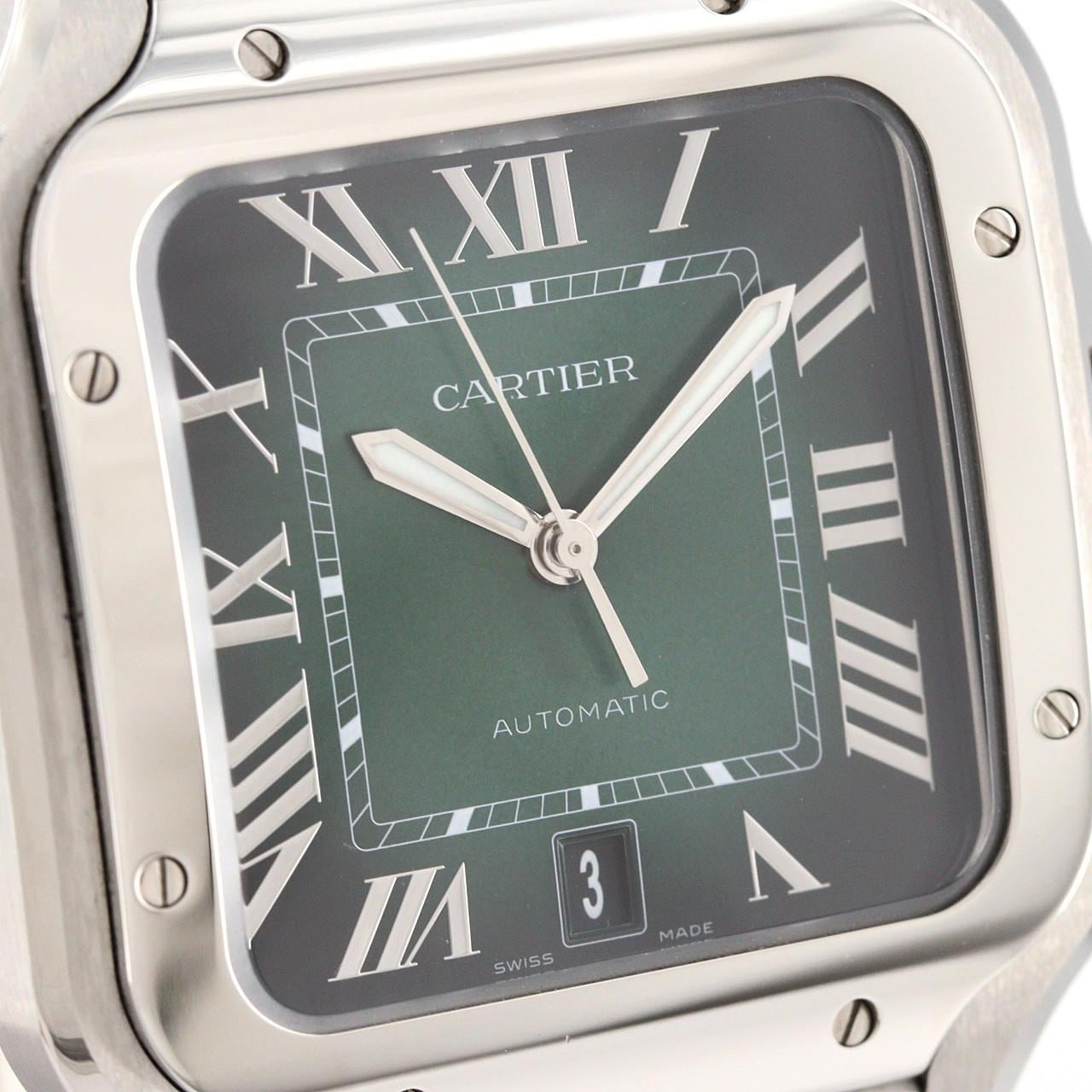 コメ兵｜カルティエ サントス・ドゥ・カルティエ LM WSSA0062 SS 自動