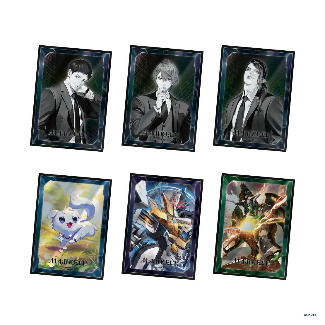 にじさんじ「MAJI KEEP」グッズの1種「カードスリーブ」全6種の画像