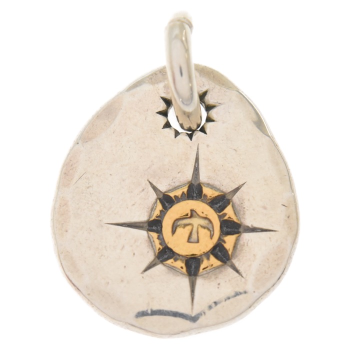 ゴローズ 【オールド】印台ズレ たたきメタル小 ネックレストップ 買取