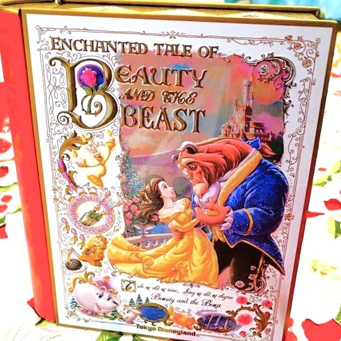 オリエンタルランド：美女と野獣BOOK（缶）の口コミやレビュー｜買い物