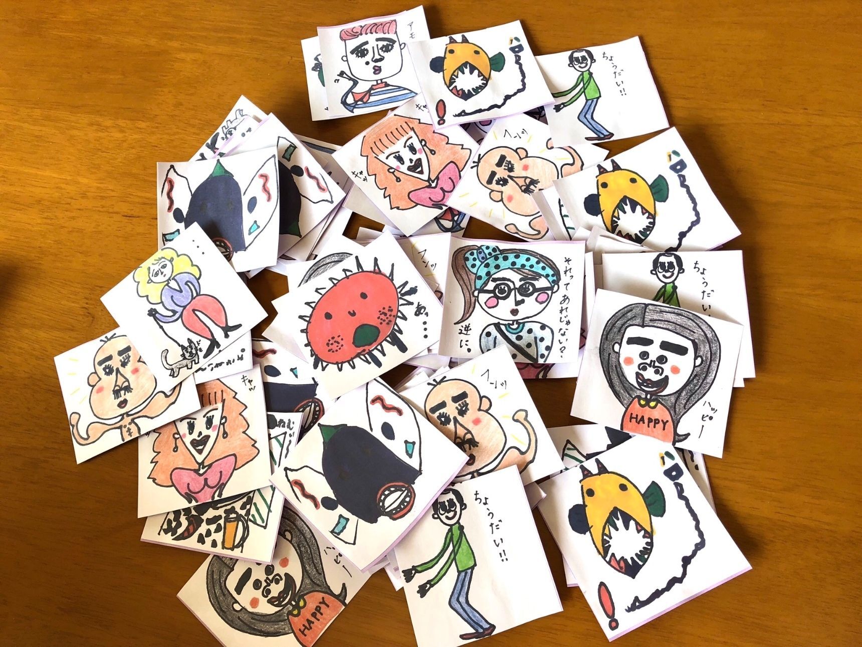 手作りしてみました♪人気のカードゲーム「ナンジャモンジャ」｜子育て