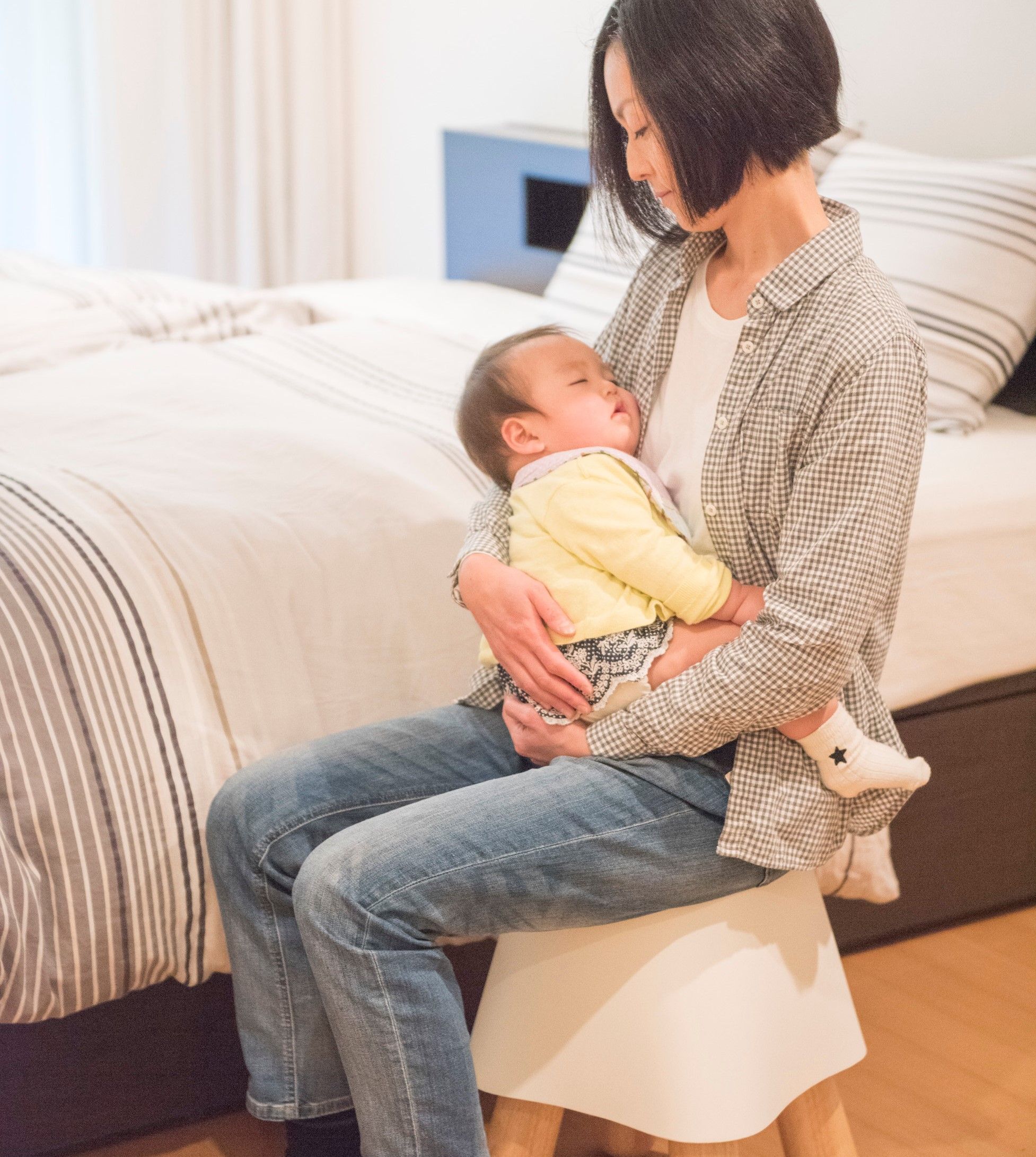 エクササイズにも使える！赤ちゃんの寝かしつけを助ける「LaLaCoチェア