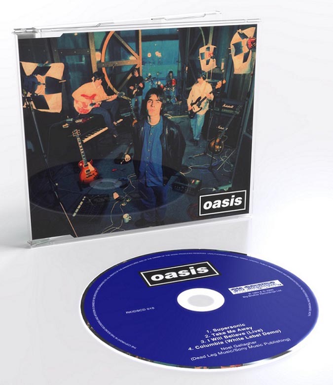 オアシス デビューシングル「Supersonic」限定コレクターズ