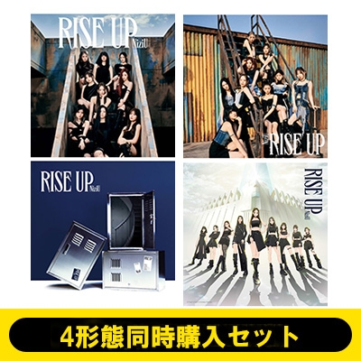 4形態同時購入セット》 RISE UP (初回生産限定盤A+初回生産限定盤B+