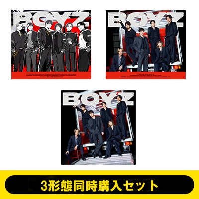 3形態同時購入セット》BOYZ (初回盤A+初回盤B+通常盤) : SixTONES