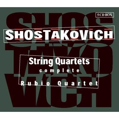 弦楽四重奏曲全集 ルビオ・カルテット : ショスタコーヴィチ（1906