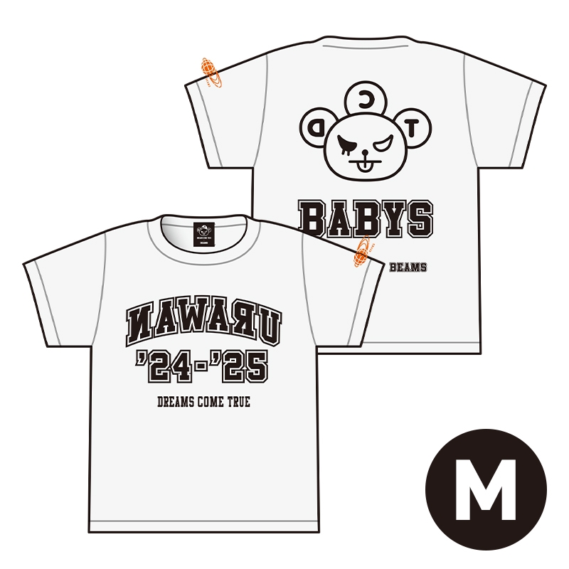 BEAMS×ウラワン2024/2025 BABYS Tシャツ Mサイズ : DREAMS COME TRUE