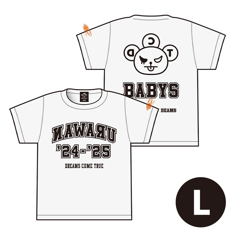 BEAMS×ウラワン2024/2025 BABYS Tシャツ Lサイズ : DREAMS COME TRUE