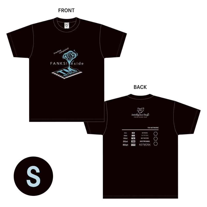 Tシャツ B（S） / TM NETWORK 2024 FANKS! inside : TM NETWORK