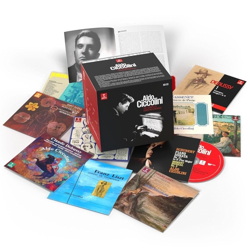 アルド・チッコリーニ／エラート録音全集 2025年ヴァージョン（60CD