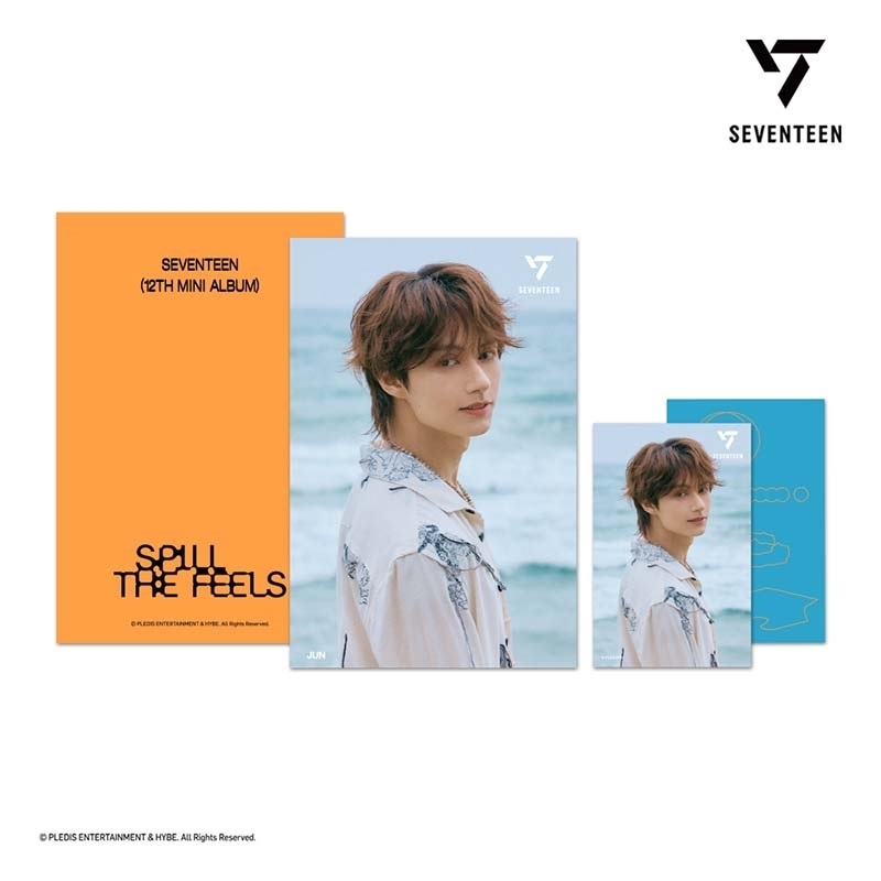 SEVENTEEN 3D LENTICULAR POSTCARD（SPILL THE FEELS Ver.）JUN