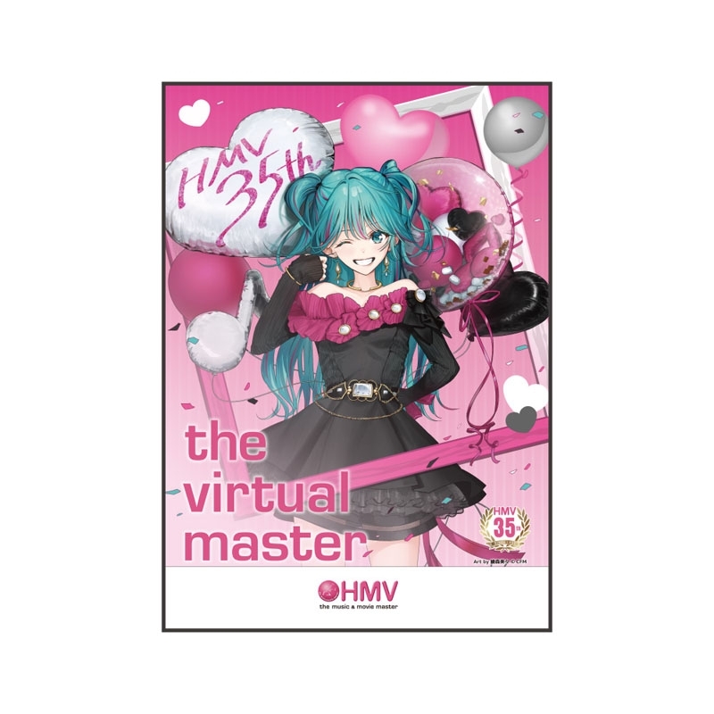 ポスターデザイン風タオル / 初音ミク×HMV35th : 初音ミク | HMV&BOOKS