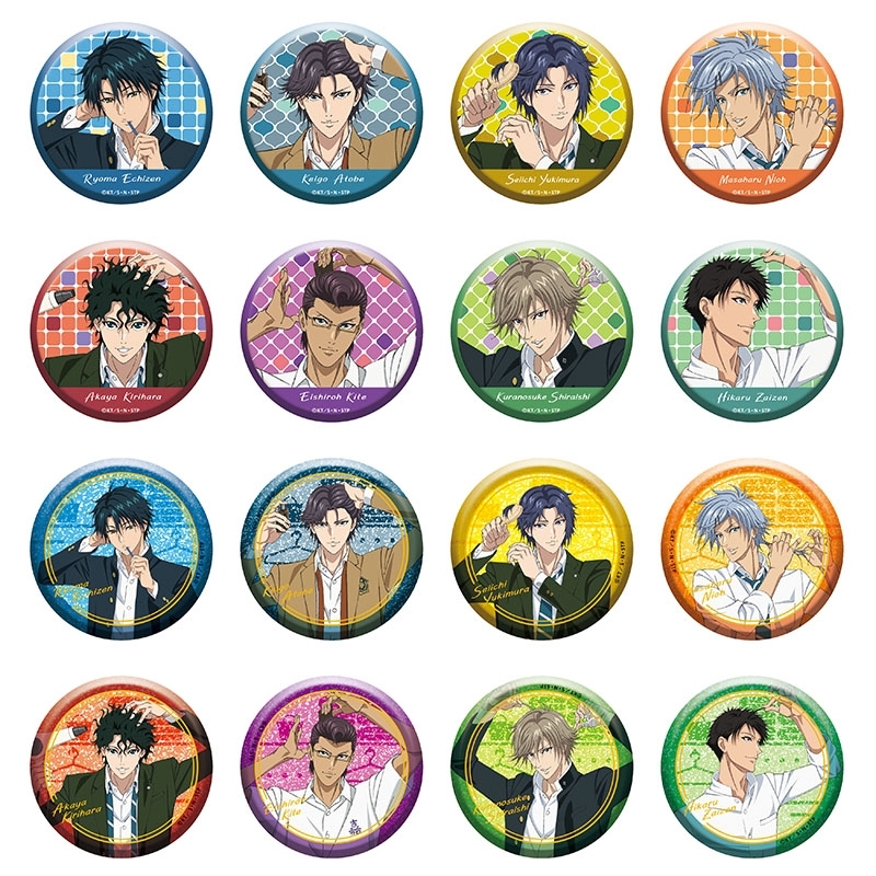 テニスの王子様 キャラクター缶バッジコレクション vol.1＆2 テニスの