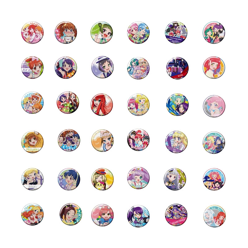 プリティーシリーズ TR缶バッジ(全36種の内ランダム1種) : プリティー