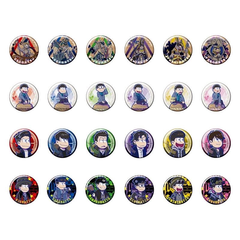 おそ松さんのへそくりウォーズ'21 トレーディング缶バッジ Vol.2（全24