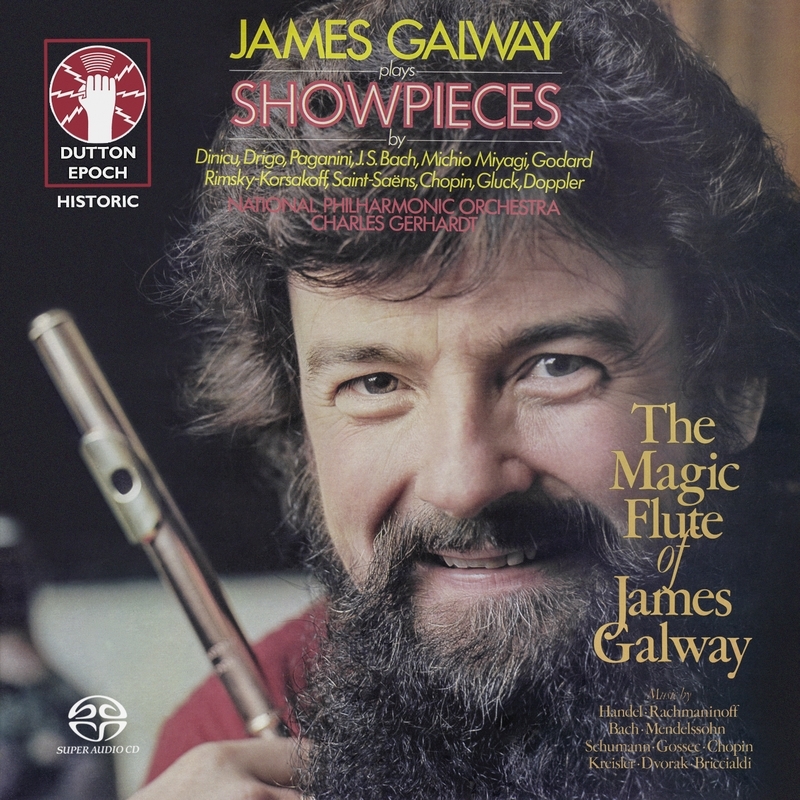 JAMES GALWAY PLAYS SHOWPIECES』『THE MAGIC FLUTE OF JAMES GALWAY