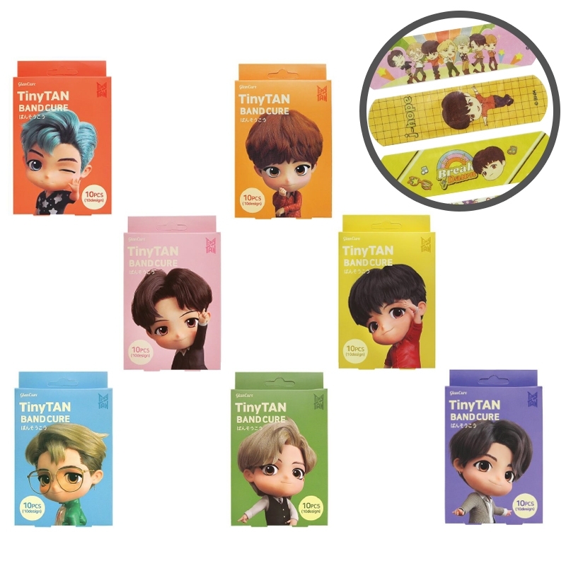 ばんそうこう (Dynamite)全メンバー7種セット / TinyTAN : BTS