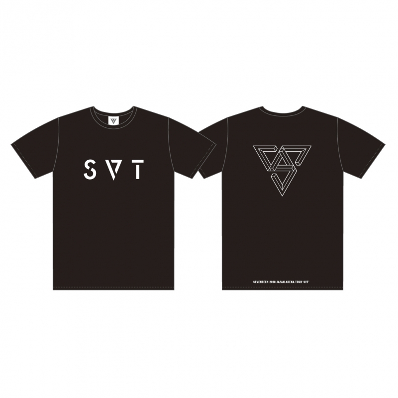 Tシャツ(M)[BLACK] / SEVENTEEN 2018 JAPAN ARENA TOUR 'SVT