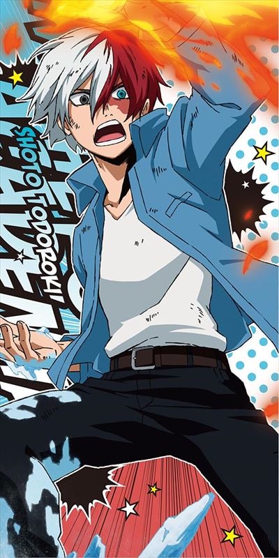 轟焦凍 オープンスクール タオル SSR 僕のヒーローアカデミア オープン