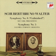 交響曲第8番『未完成』、第5番 ワルター＆ニューヨーク・フィル