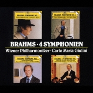 交響曲全集 ジュリーニ＆ウィーン・フィル（4CD） : ブラームス