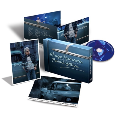 100% FAN FUN FAN 2024 青の時間【完全生産限定盤】(Blu-ray) : 浜田