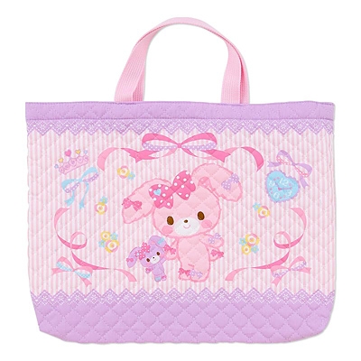 ぼんぼんりぼん キルティング手さげバッグ(お気に入り) : サンリオ