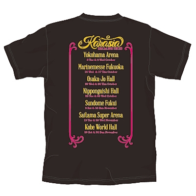 Tシャツ黒【XL】(JAPAN TOUR 2013 KARASIA)/ KARA : KARA