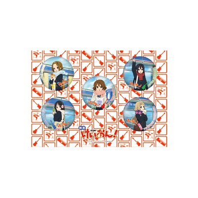 ローソン・HMV限定】映画「けいおん！」 缶バッジセット（8個