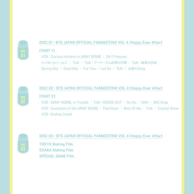 BTS JAPAN OFFICIAL FANMEETING VOL 4 [Happy Ever After] 【初回生産