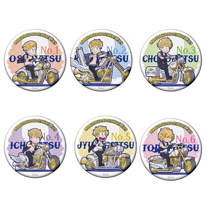 トレーディング缶バッジ（松の市）/ おそ松さんのへそくりウォーズ'20