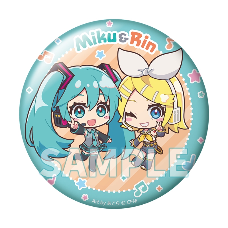 缶バッジコンプリートセット 【ローソン・@Loppi・HMV限定】 : 初音