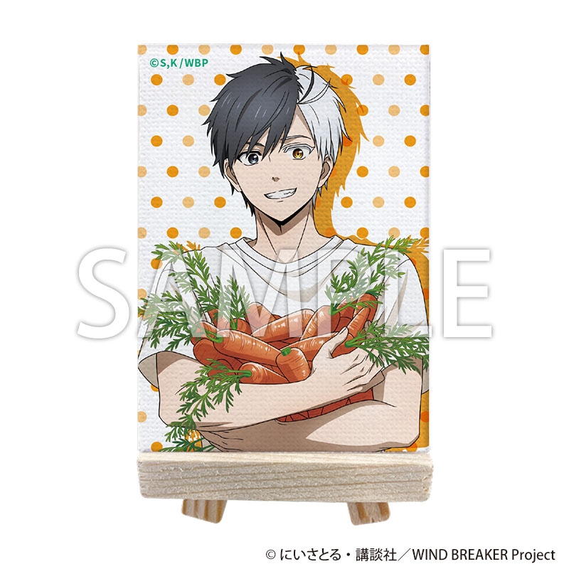 アクリルスタンド+ミニキャンバスアート お野菜収穫ver.（桜遥