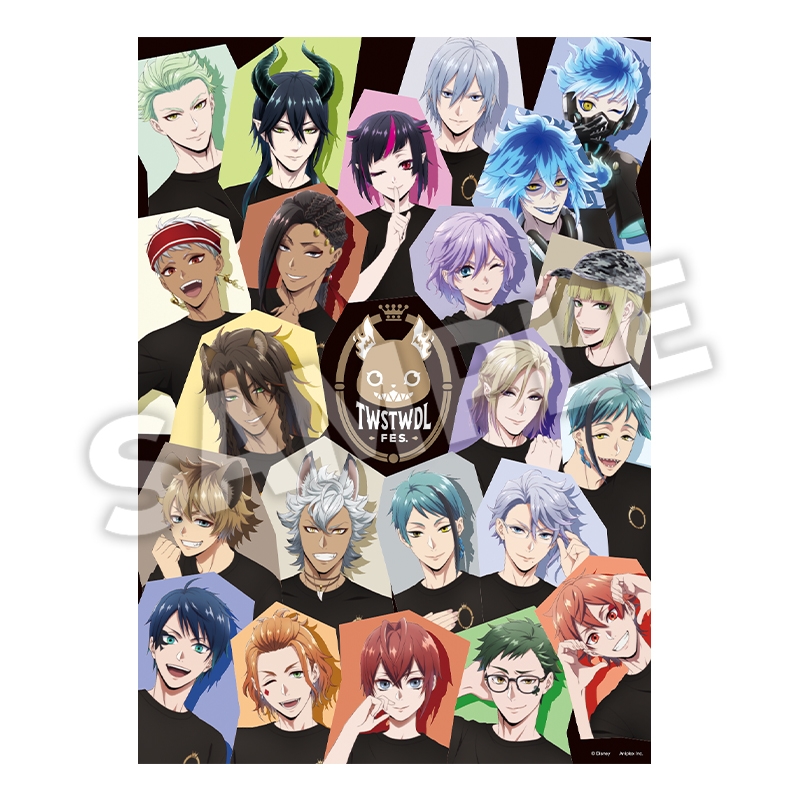 ディズニー ツイステッドワンダーランド Fes.」2023 A3ファブリック