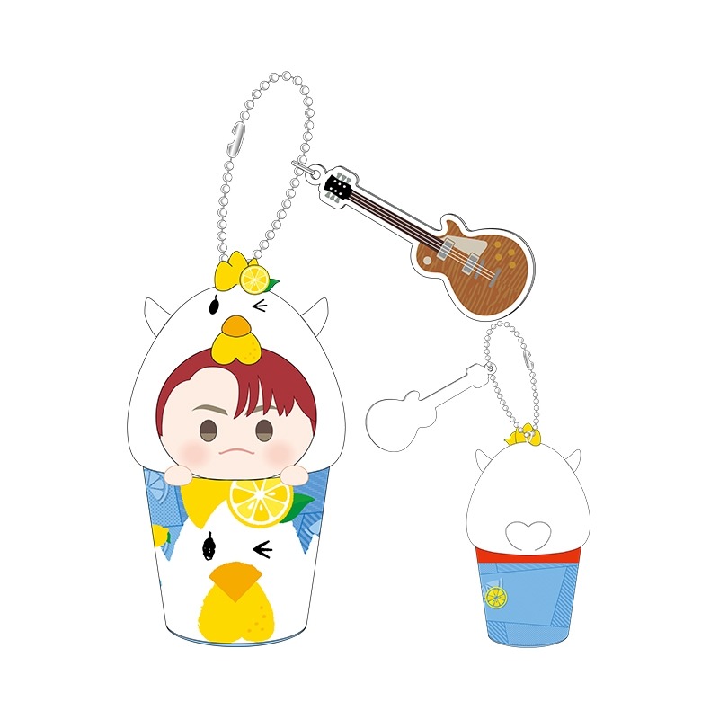 MGA なりきり！からあげクン ぬいぐるみキーチェーン（3種セット