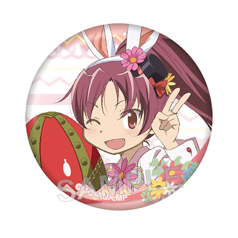 缶バッジ7個セット（佐倉 杏子）【@Loppi・HMV限定】 : 魔法少女まどか